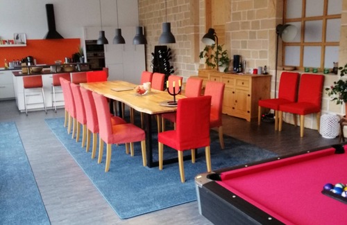 Iggelbach Casa | Traditional house Mühleck for groups of up to 22 people with pool, sauna and hot tub