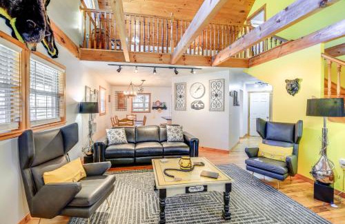 Damascus Casa | Tranquil Mountain Getaway in Troutdale Game Room!