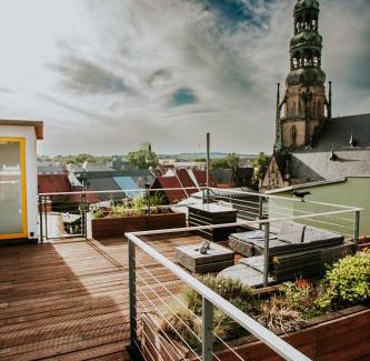 Zwickau Apartamento | traumhaftes Apartment am Dom mit großer Dachterrasse