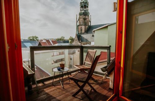 Zwickau Apartamento | traumhaftes Apartment am Dom mit großer Dachterrasse