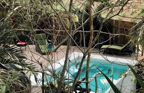 Arroyo Cruz Casa | Tree house Pergola Swimming pool at a virgin beach
