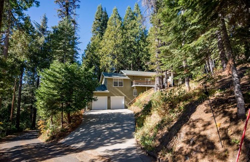 Fish Camp Casa | Tree Top Cabin: 2 millas a la puerta sur de Yosemite.