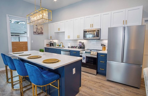 Near East Side Cabaña | Trendy Historical Home Near Downtown Attractions