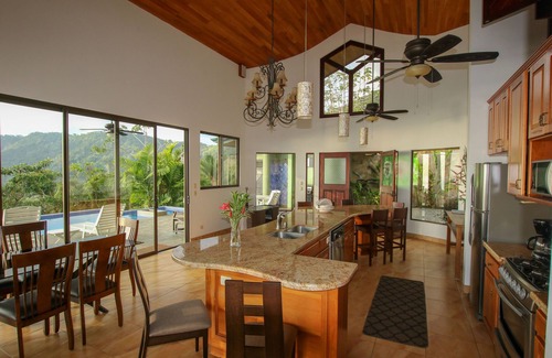 Dominicalito Casa | Villa tropical con vistas espectaculares!