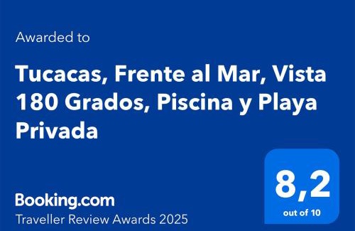 Tucacas Apartamento | Tucacas, Frente al Mar, Vista 180 Grados, Piscina y Playa Privada