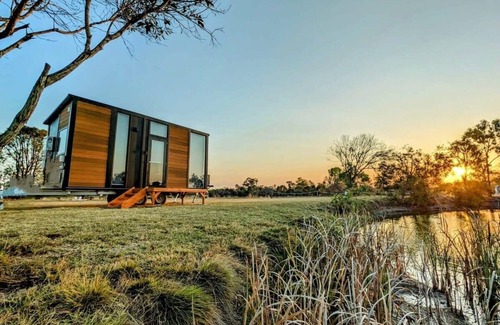 Burrum River Casa | Turtle Island Lakeside Tiny House 2 by Tiny Away