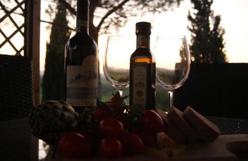 Ponte di Gabbiano Apartamento | Tuscany Balcony: Crete Senesi