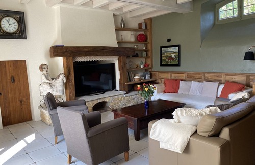 Entraygues-sur-Truyere Casa | Doble con dos camas-Superior-Habitación con desagüe-Vista al campo