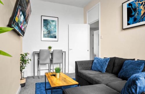 West Bromwich Apartamento | Two Bedroom Apartment - West Brom - Fast WiFi - Parking - Sleeps 3 WBB
