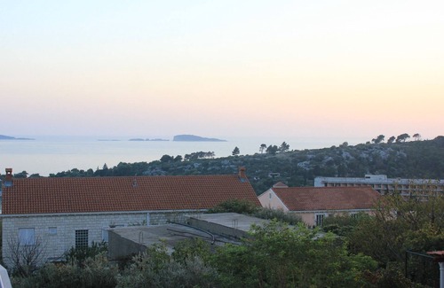 Brasina Apartamento | Apartamento para dos personas con terraza y vista al mar Mlini, Dubrovnik (A-8566-b)