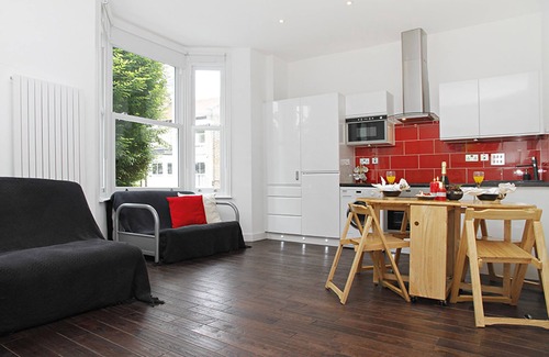 Hammersmith Broadway Apartamento | Familiar-Apartamento-Baño privado-Balcón-Iffley Flat 3