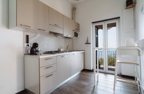 Sori Apartamento | Two Rooms apartment with private garden, pool and sea view, next to the beach