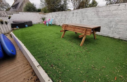 Plouneour-Trez Casa | Ty Gwen , maison toute équipé