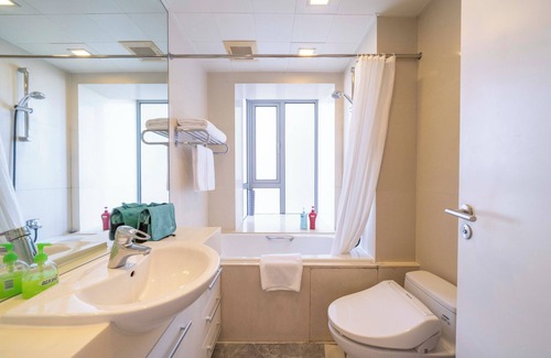 Xujiahui Cama Y Desayuno | Tyms 2BR 1BA Apt Yongxin Century
