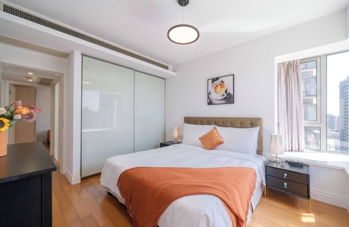 Xujiahui Cama Y Desayuno | Tyms Cozy 2BR 1BA Apt Yongxin Century