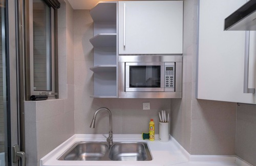 Xujiahui Cama Y Desayuno | Tyms Stylish 1BR 1BA Apt Xujiahui Center