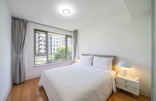 Xujiahui Cama Y Desayuno | Tyms Stylish 1BR 1BA Apt Xujiahui Center