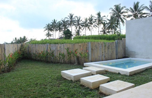 Kenderan Villa | Ubud Piscina Privada Villa Campo de arroz Ver