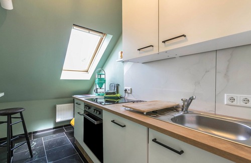 Heide Apartamento | Apartamento 'Uhse' con jardín y Wi-Fi