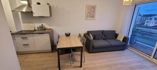 Wimereux Apartamento | Une jolie vue - Appt 2 pièces Vue mer Balcon sud