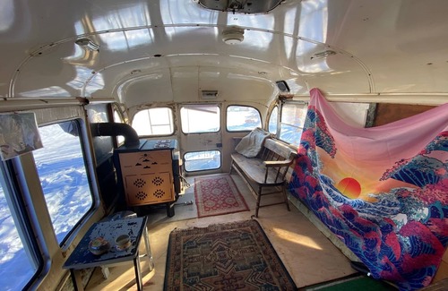 Chatham Casa | Unique 1962 Vintage Bus in the heart of the White Mountain National Forest
