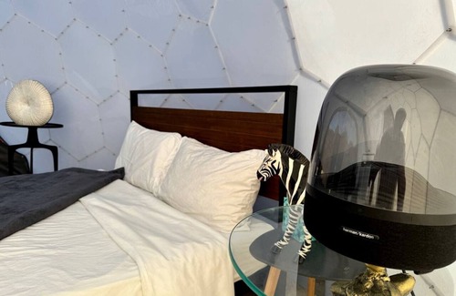 Terlingua Cabina | Unique and Pet Friendly Glamping Dome with Views of Big Bend National Park, Perfect for a Texas Glamping Getaway