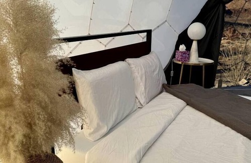 Terlingua Cabina | Unique and Pet Friendly Glamping Dome with Views of Big Bend National Park, Perfect for a Texas Glamping Getaway