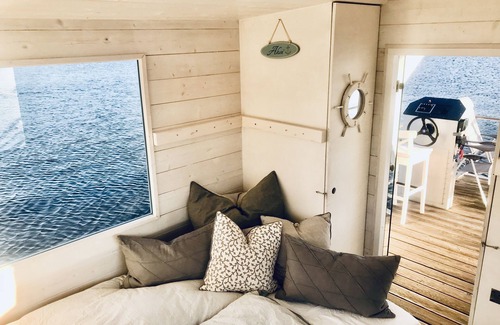 Ketzin/Havel Alquiler De Eote | Unique license-free houseboat on the Havel