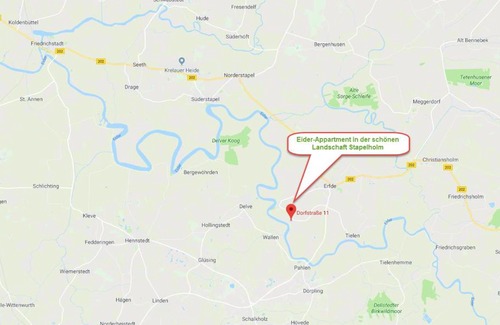 Erfde Cabina | Unterkunft Eiderblick für Feriengäste und Monteure