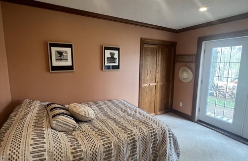 Ludington Casa | Up North Bohemian Farm House >1mi from Lake MI beach with Hot Tub