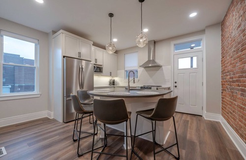 South Side Flats Casa | Updated Townhome with Private Garage in South Side