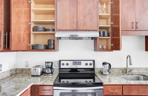 Cambridge Apartamento | Upscale 1B w/ W/D. Lots of amentities; Gym, Theatre, Pool. by Blueground
