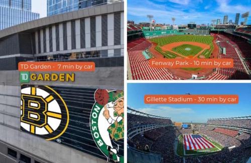 Downtown Boston Apartamento | Upscale 4BR Penthouse with Gym & Parking near MGH & TUFTS