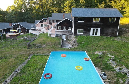 Brewster Villa | Upstate Historical Artist Villa w/ firepit, pool and close to Candlewood Lake CT