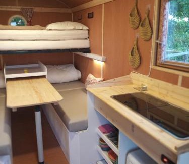 Mentheville Otro | Véritable roulotte hippomobile "LA BAILLEUL"