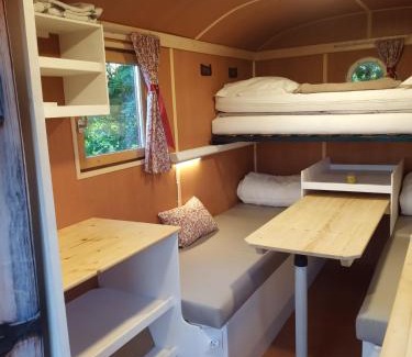 Mentheville Otro | Véritable roulotte hippomobile "LA BAILLEUL"