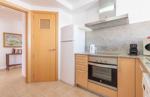 Puerto de Pollensa Apartamento | Apartamento Talaia 1A con balcón, Wi-Fi, jardín y terraza