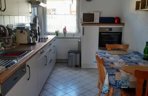 Bad Sobernheim Apartamento | Vacation apartment Uschi - apartment/apartment, bathroom, WC, 1 bedroom