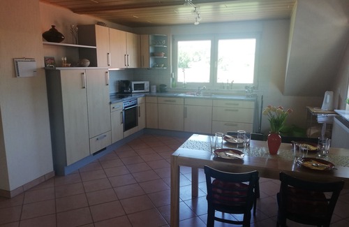 Ober-Abtsteinach Apartamento | Vacation apartment "Anna" - new vacation apartment with a view of the countryside