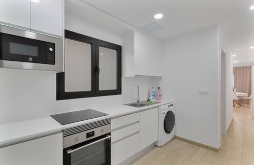 Arguineguin Apartamento | Apartamento de vacaciones 'Lupama Suite' con piscina privada, Wi-Fi y aire acondicionado