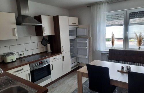 Niederaula Apartamento | Vacation apartment with two bedrooms for 5 persons and terrace, ground floor