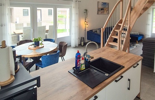 Sehestedt Apartamento | Vacation cottage Strandhüsken