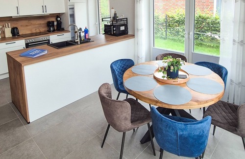 Sehestedt Apartamento | Vacation cottage Strandhüsken