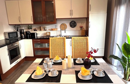 Apeldorn Apartamento | Vacation home "Jonagold" Meppen Single storey Carport Terrace Free WiFi 2 bedrooms