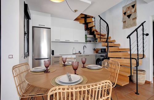 La Oliva Villa | Villa 'Escapada' con vistas al mar y a la montaña, piscina y Wi-Fi