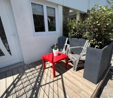 Equihen-Plage Apartamento | Vagues d'Équihen-plage