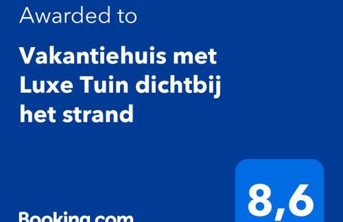 Kamperland Casa | Vakantiehuis met Luxe Tuin dichtbij het strand