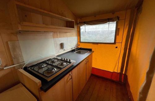 Jabbeke Chalet De Esquí | Vakantiepark Klein Strand - Glamping 4p