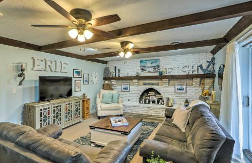 Vermilion Casa | Vermilion River Home with Hot Tub and Private Dock!
