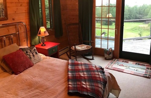 Warren Cabina | Vermont Serenity con vista a la montaña